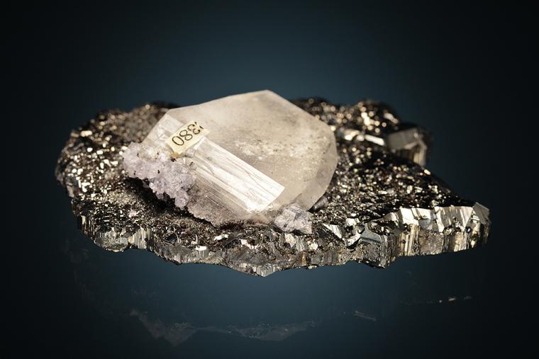 BOURNONITE with QUARTZ